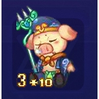 qq游戏3+10猪八戒宝宝超级可爱，现价2800元即可拥有！有效期3年！